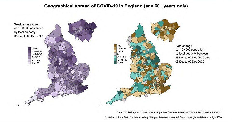 Инфографика по COVID-19 в Британии