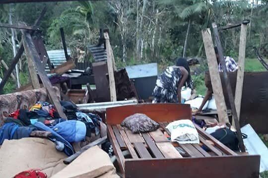 Провінція Буа на острові Вануа-Леву знищена на 70%