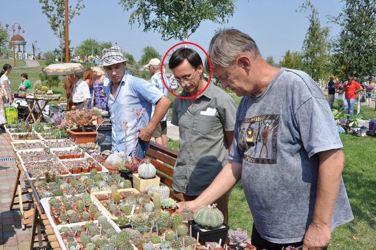 Юрий Шаповалов был председателем Клуба любителей кактусов "Ислайя".