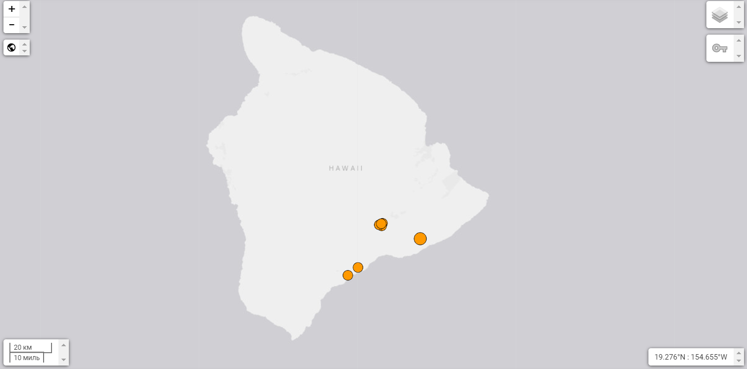 Землетрясение на Гавайях