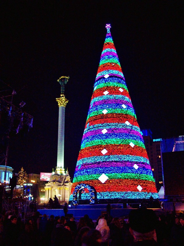 Елка в Киеве, Новый год 2012