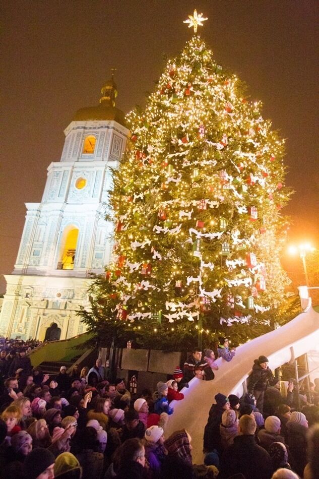 Елка в Киеве, Новый год 2015