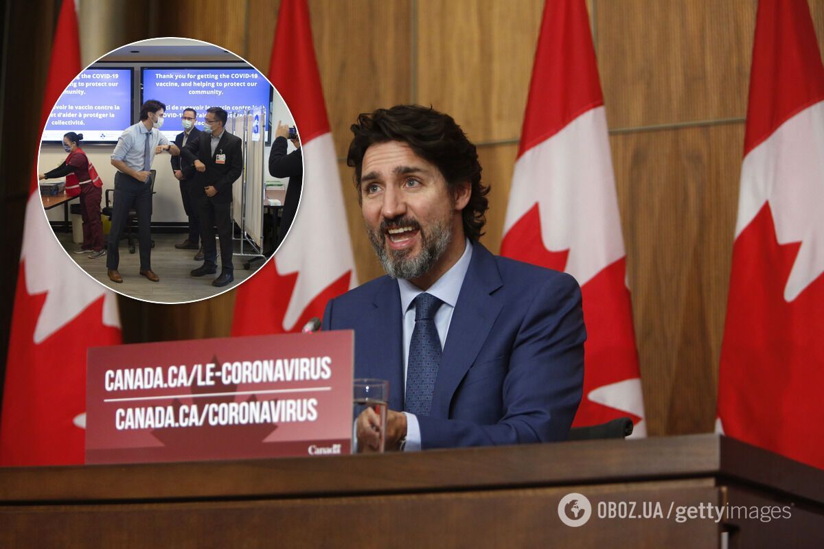 Трюдо заявив, що вакцинація проти коронавірусу в Канаді буде безкоштовною