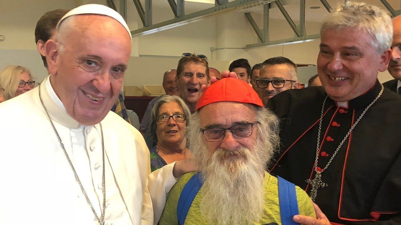 Папа Франциск і кардинал Краєвський.