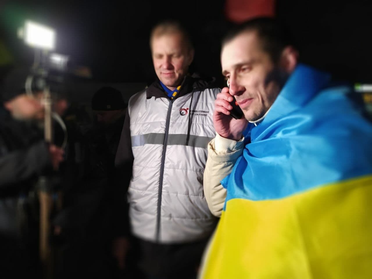 До України з російської в'язниці повернувся колишній охоронець Яроша