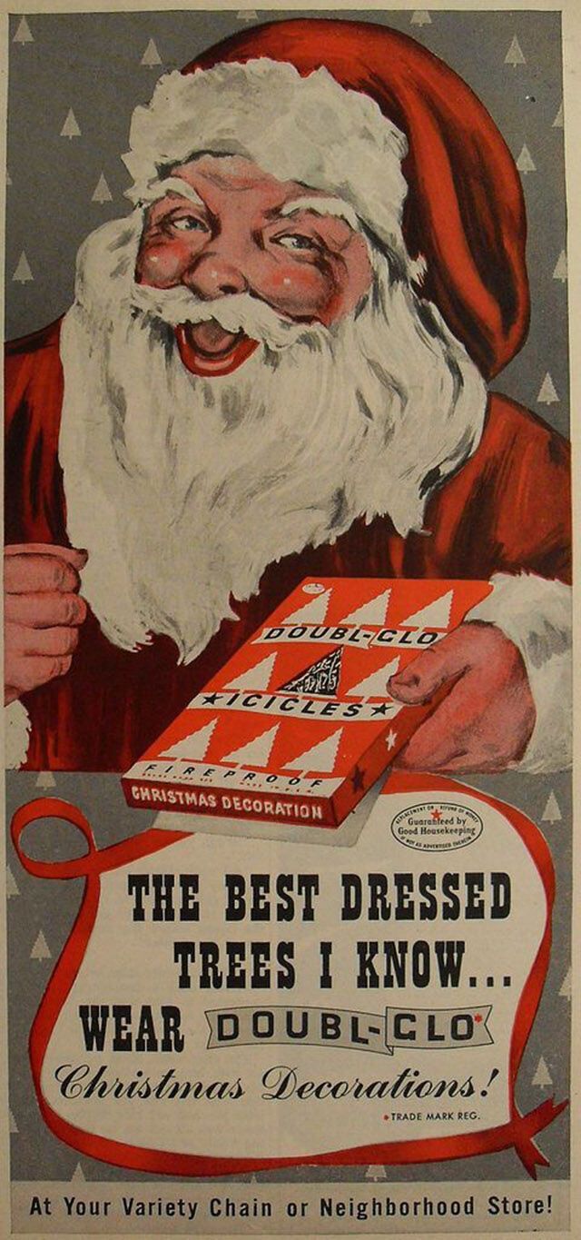Опубліковано скандальну вінтажну рекламу на Різдво