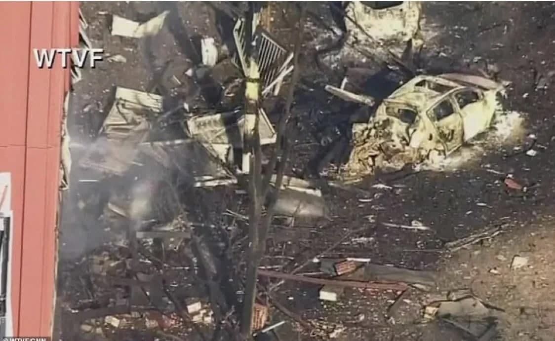 Наслідки після вибуху в США