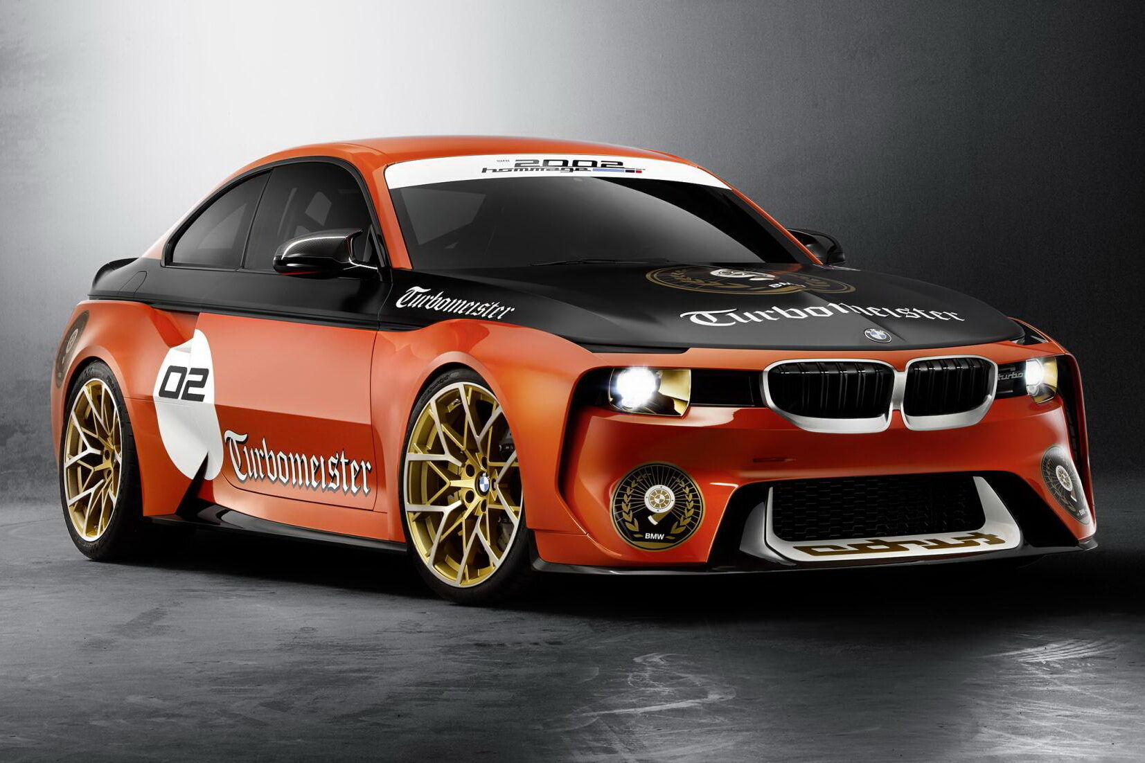 Концепт BMW 2002 Hommage Turbomeister показали в 2016 году