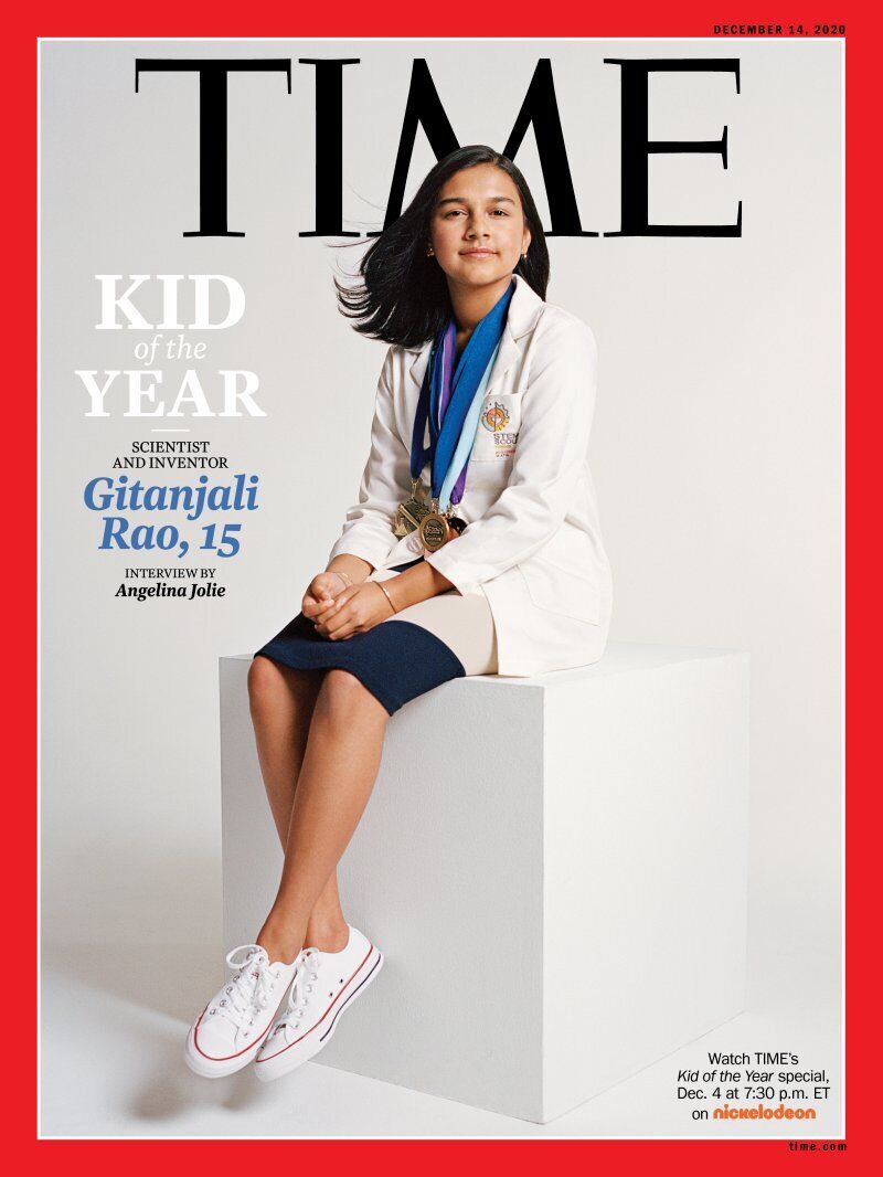 Гатанджали Рао стала "Ребенком года" по версии Time
