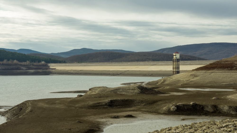 Загірське водосховище, грудень