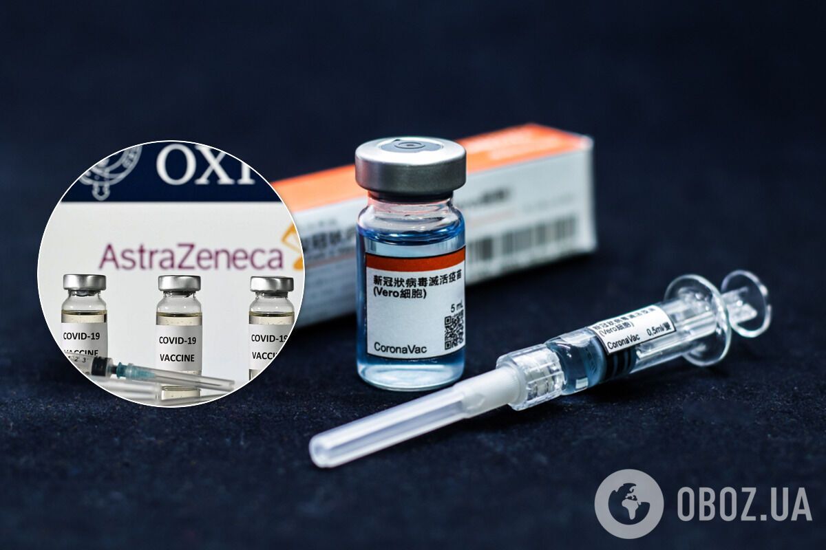 В Украине рассматривают для вакцинации и препарат от AstraZeneca