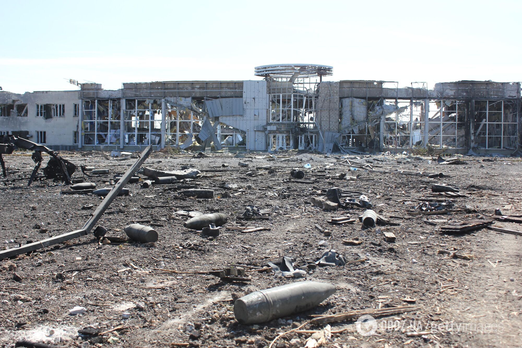 Луганский аэропорт был уничтожен в результате боевых действий в 2014 году