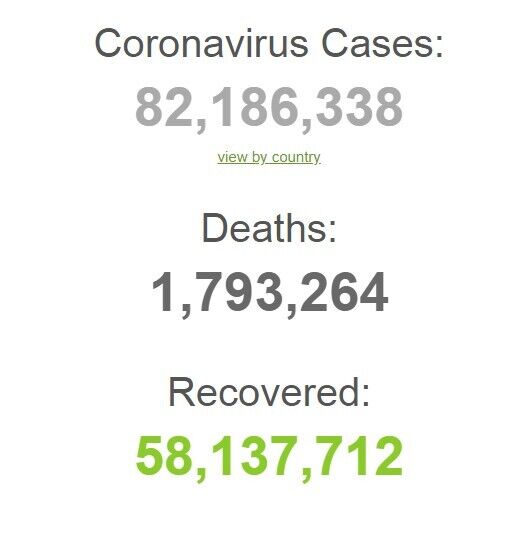 Хроніка коронавірусу в Україні та світі на 29 грудня: заражено вже понад 81 млн осіб