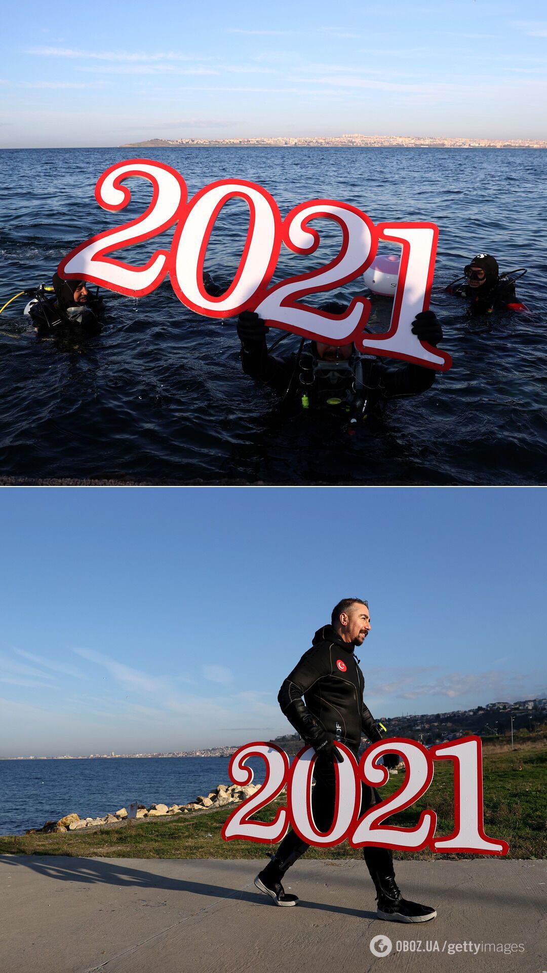 Дайвінг на Новий рік "без пандемії" в Стамбулі