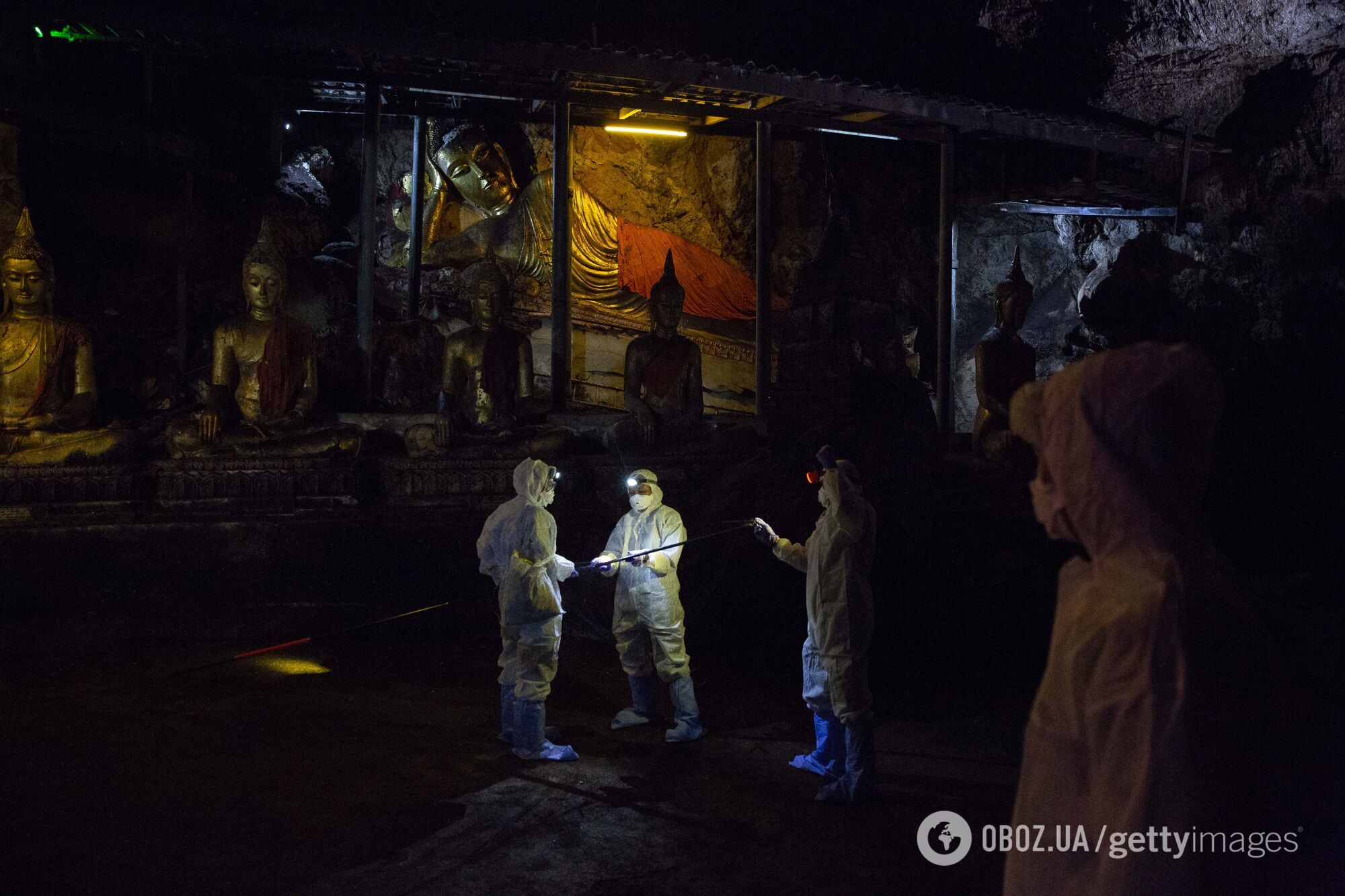 Дослідження печери Кхао Чонг Пран на півдні Китаю, де мешкають кажани