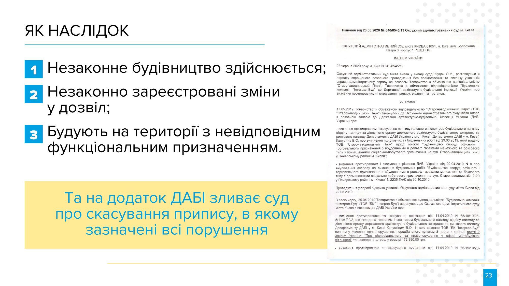 Однак це не завадило посадовим особам ДАБК видати дозвіл