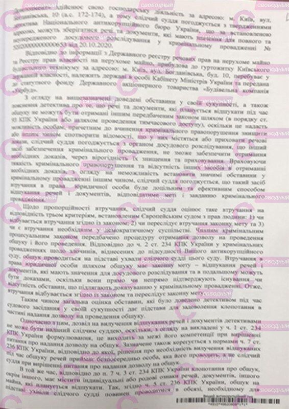 В структурах Гройсмана провели обыски по делу "Укрбуда" Микитася. Документ