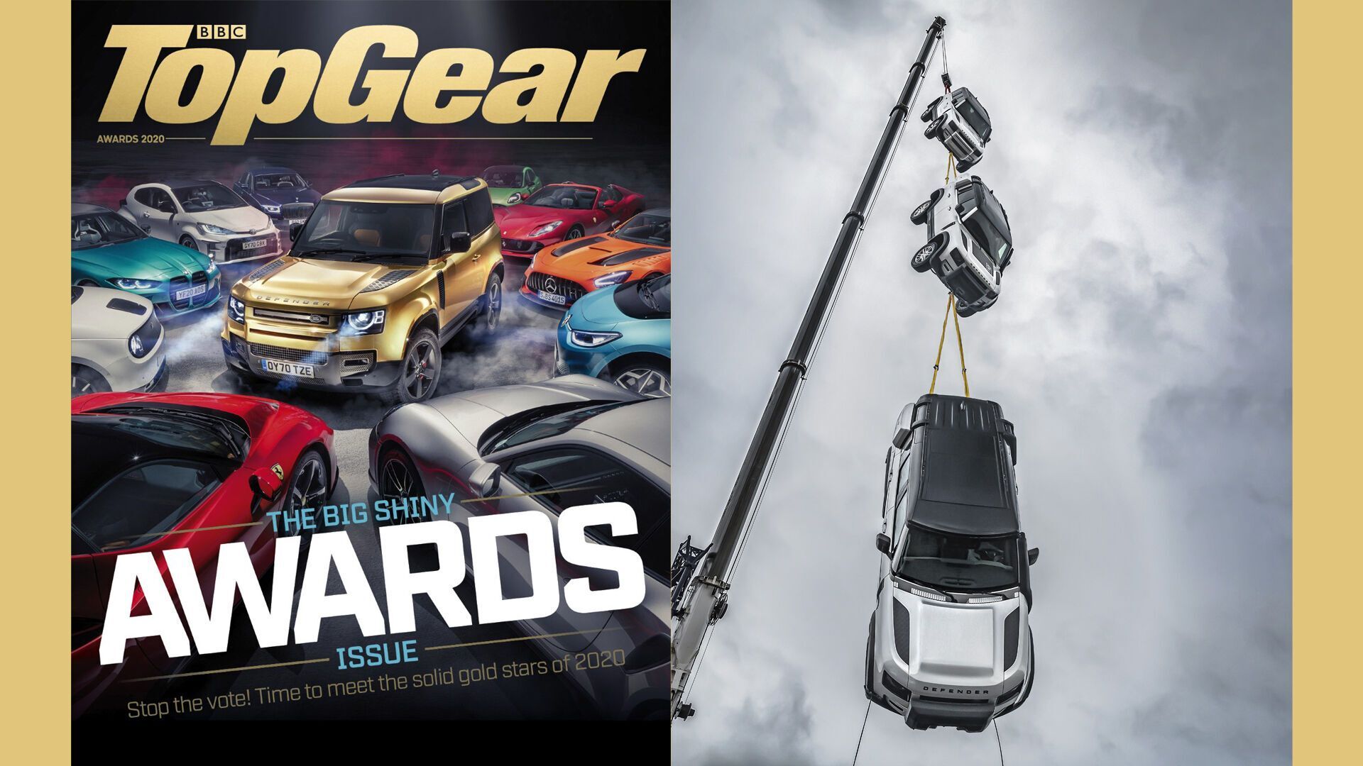 Чтобы отметить победу в конкурсе, Land Rover вместе с журналом Top Gear провели еще один необычный тест