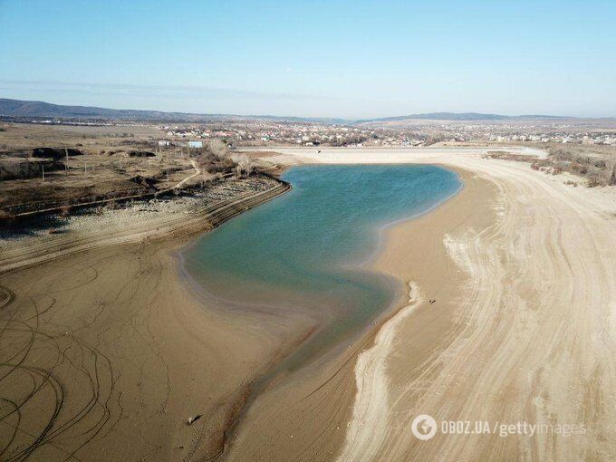 Аянське водосховище в Криму