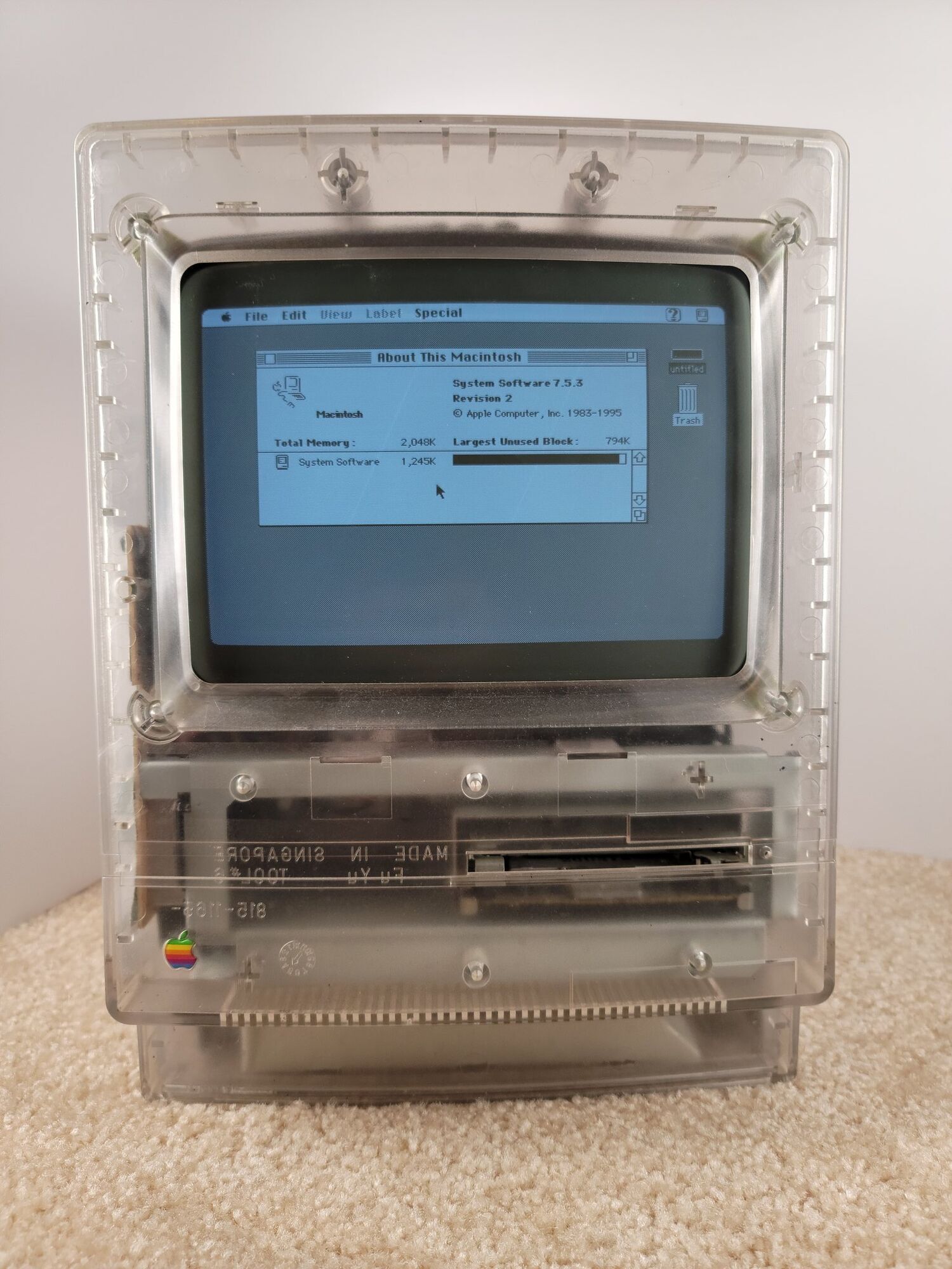 Apple Macintosh Classic предназначался для разработчиков