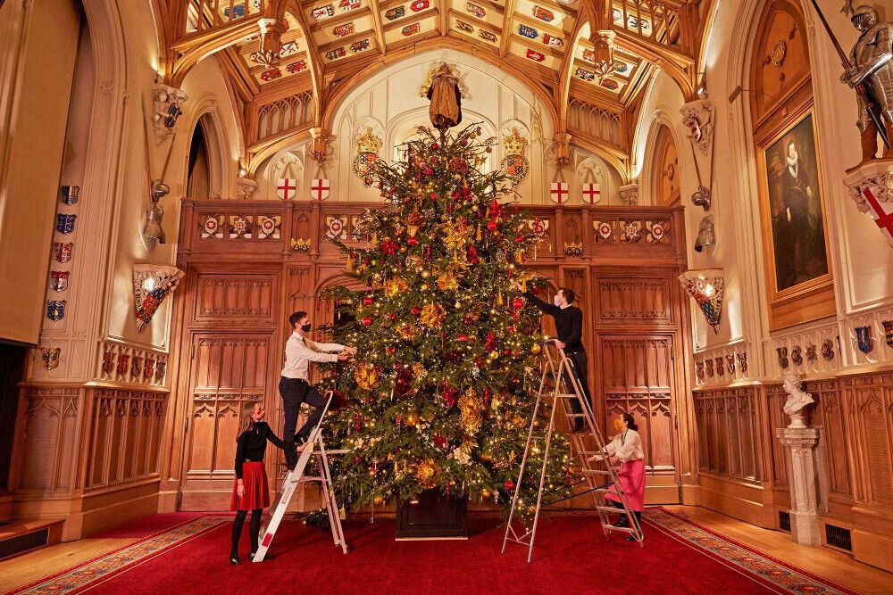 Рождественская елка в Виндзорском замке