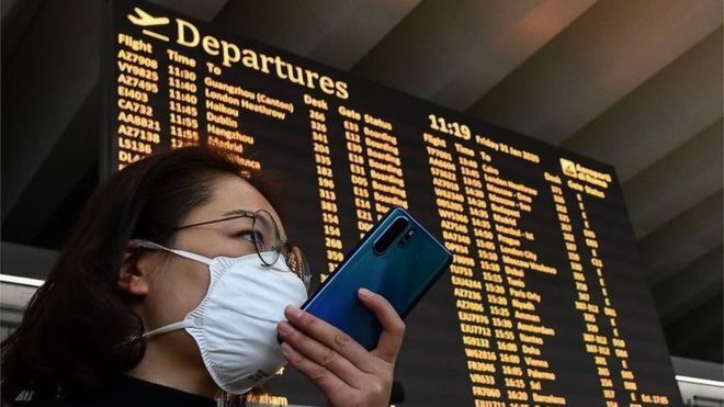 Через вірус скасовують рейси до Китаю