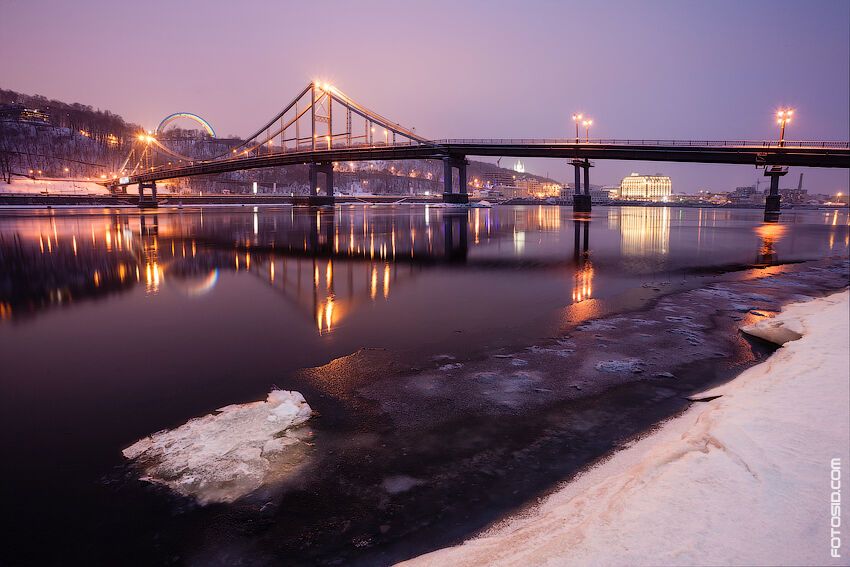 Сучасний зимовий Київ