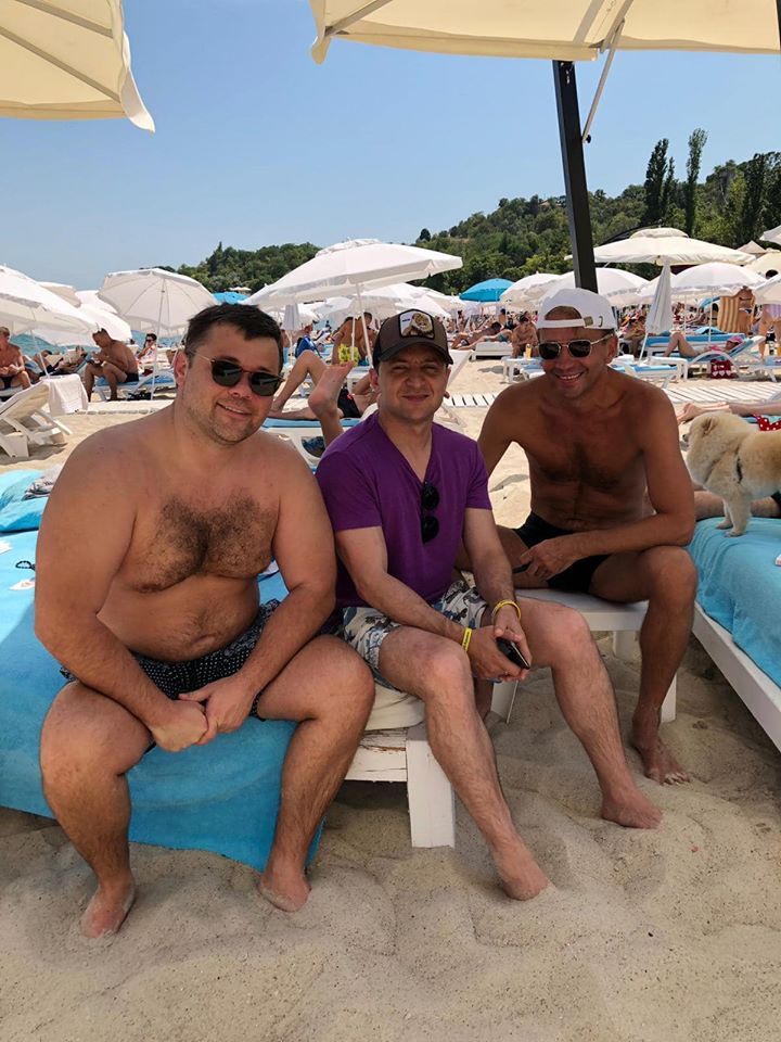 Богдан і Зеленський на пляжі в Одесі