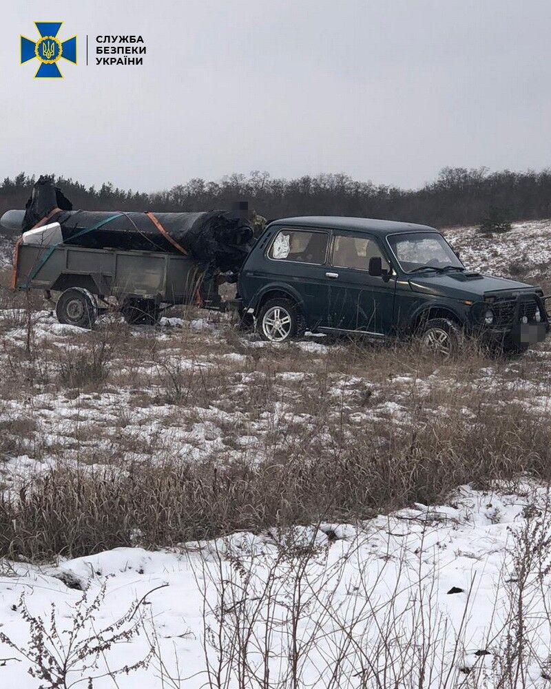 СБУ задержала контрабандиста с частью вертолета на границе с РФ