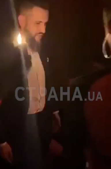Максим Нефьодов на "порно-шоу" в элитном киевском клубе Queen