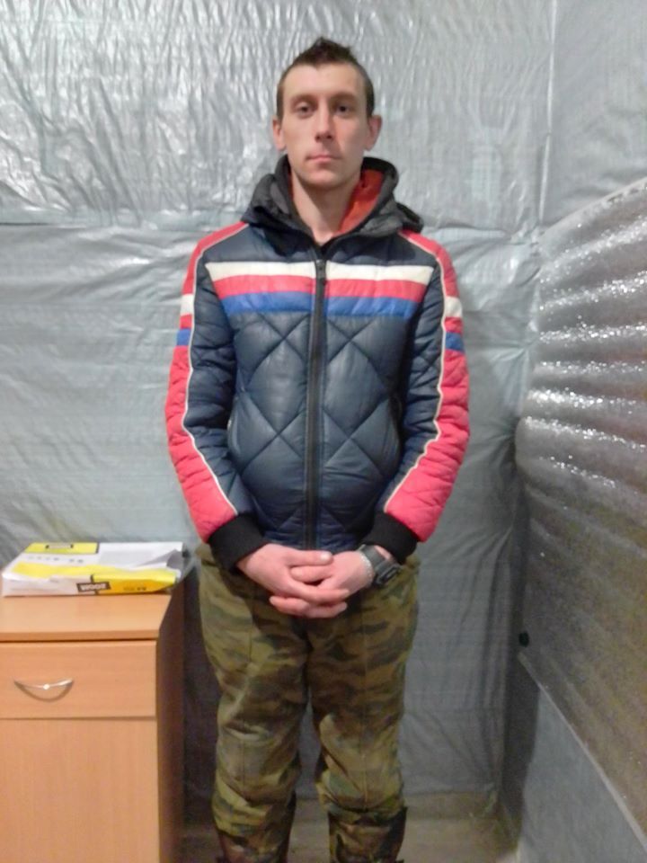 Задержанный террорист первого армейского корпуса "ДНР"