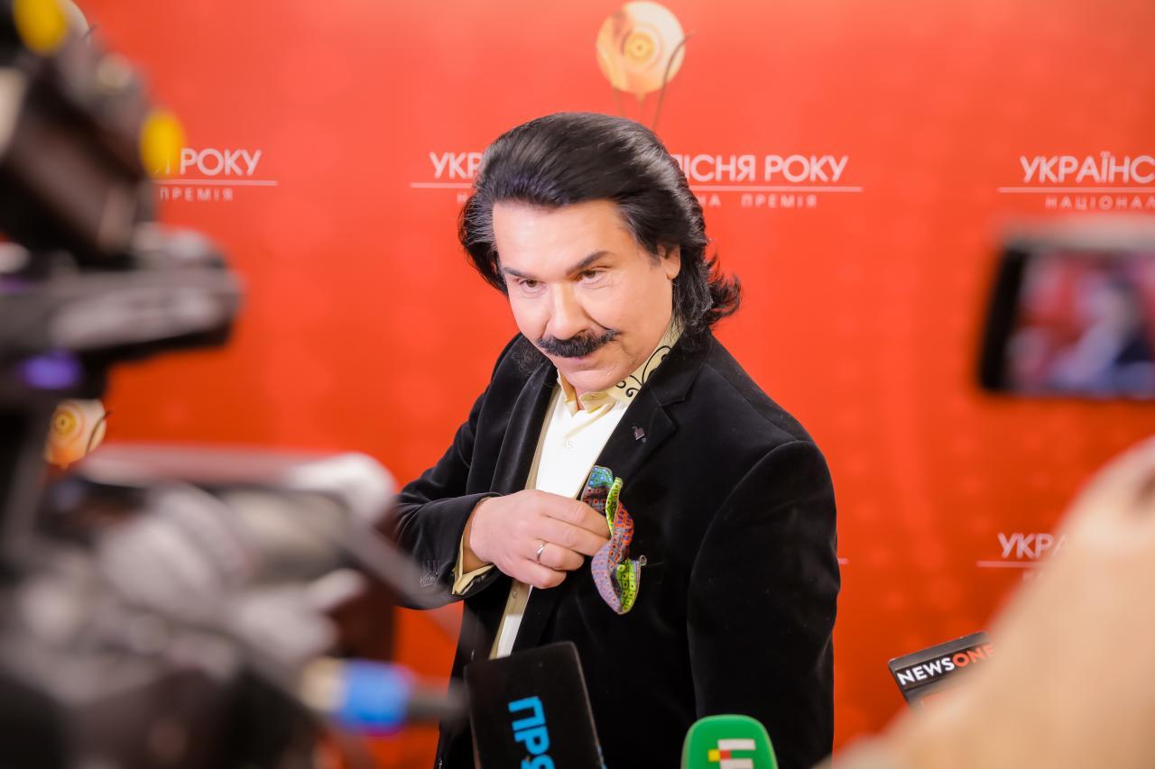 Павел Зибров на церемонии "Украинская песня года-2019"