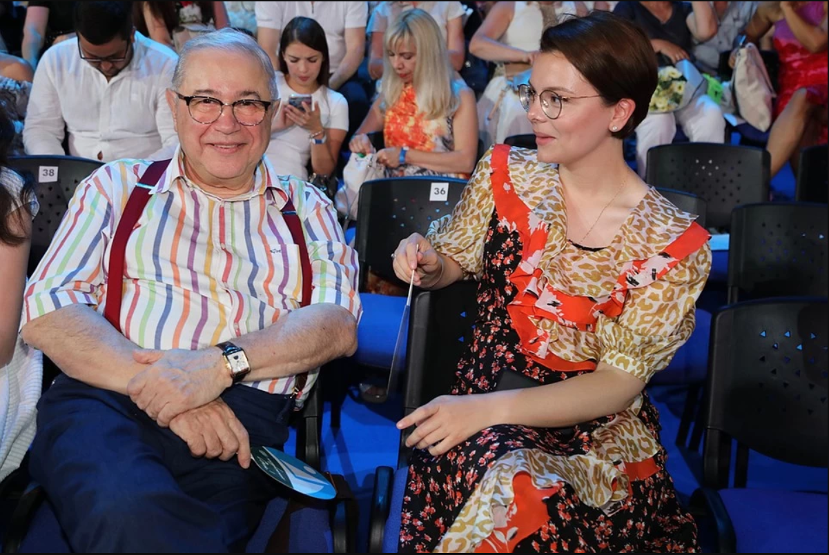 Евгений Петросян и Татьяна Бурхунова