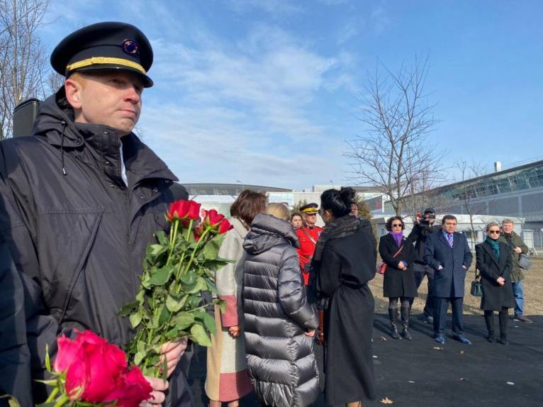 У "Борисполі" вшанували пам'ять жертв катастрофи літака МАУ в Ірані