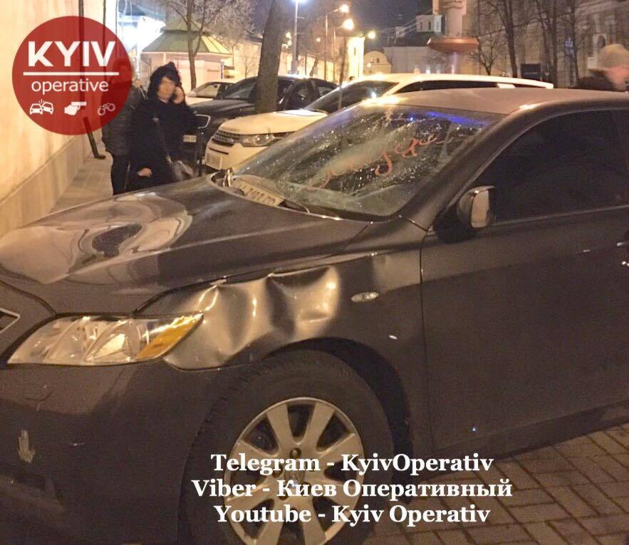В Киеве наказали героя парковки