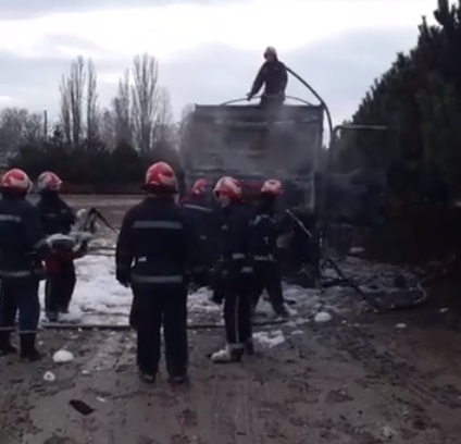 Водитель фуры угорел в своем авто в порту под Одессой