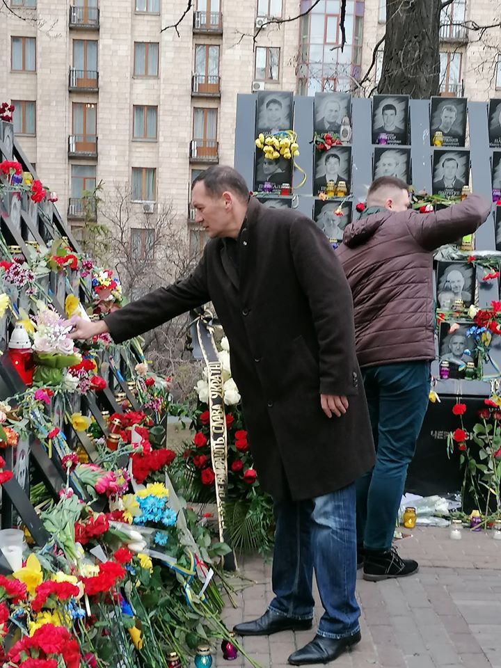 У Києві пройшла панахида за загиблими Героям Небесної Сотні
