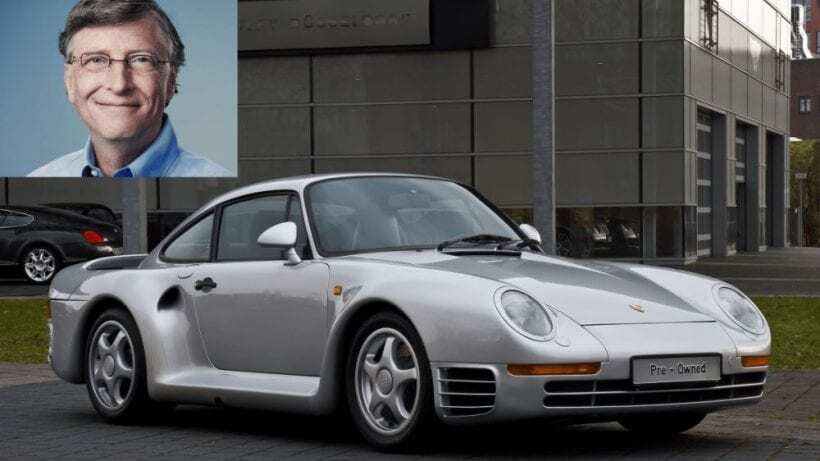 Porsche 959 Билла Гейтса
