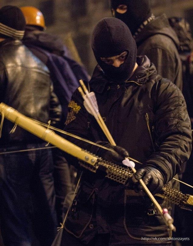 На Майдане в кровавые дни