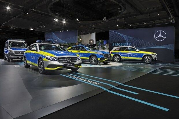 Автомобили Mercedes-Benz для полиции