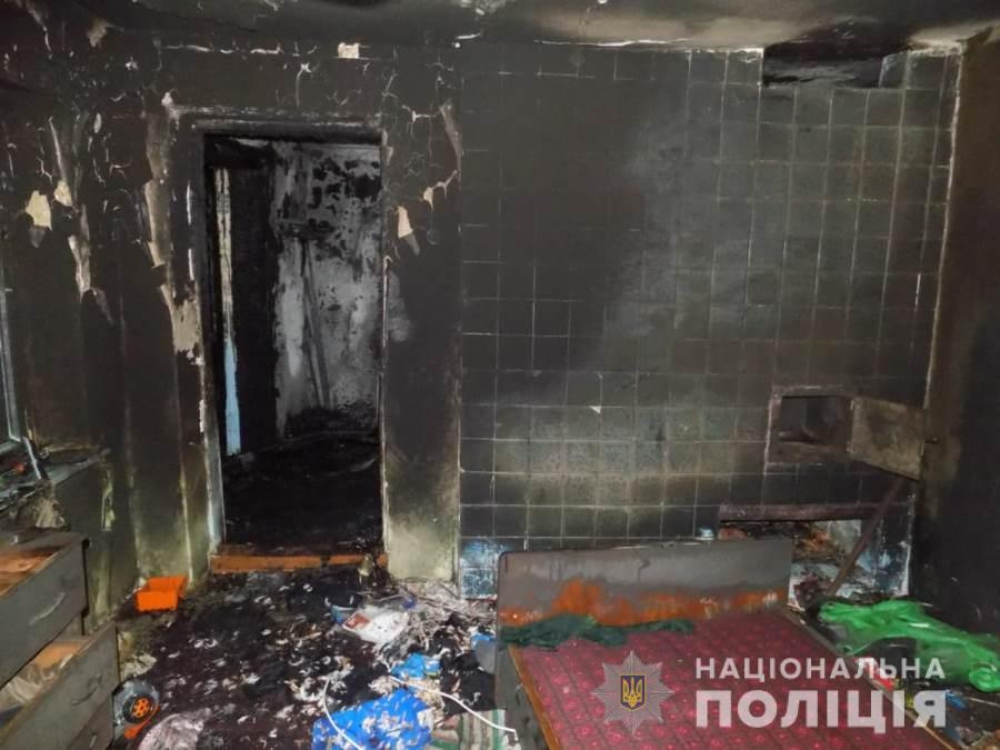 На Одесщине пожарные спасли малыша из смертельного пожара