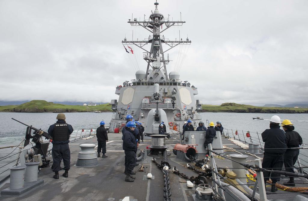 Эсминец ВМС США USS Ross DDG 71