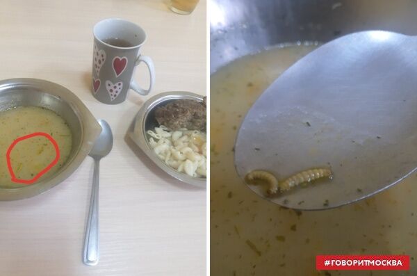 У Росії породіллю ледь не нагодували гусеницями: огидне фото