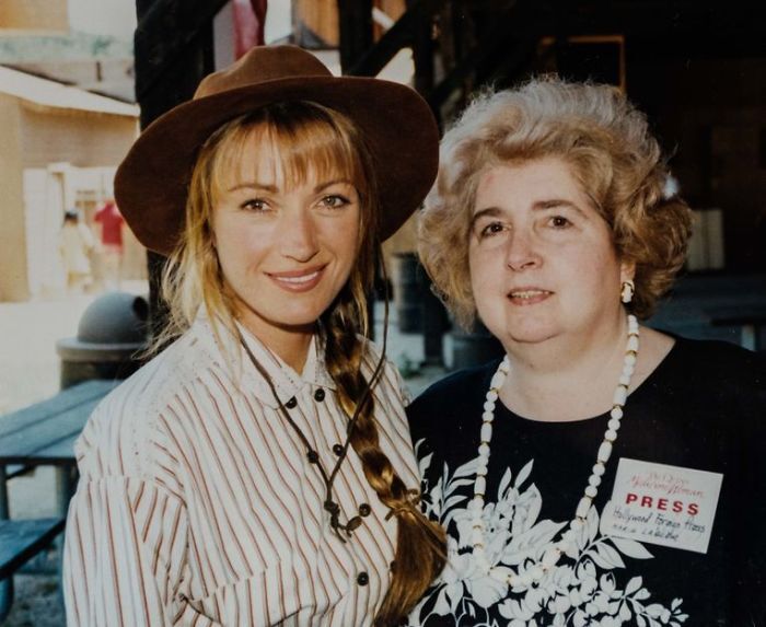 Марія Снейс-Лаглер з Джейн Сеймур