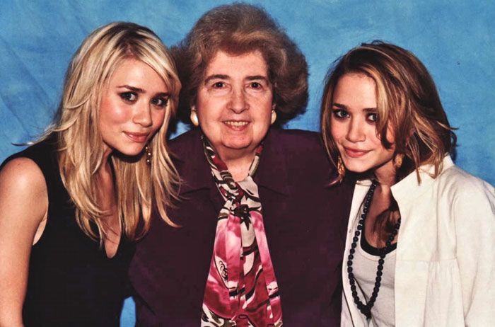 Марія Снейс-Лаглер з Мері-Кейт і Ешлі Олсен