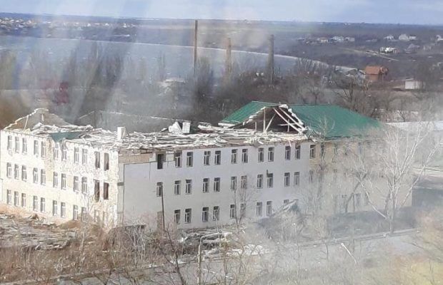 Ураган зніс дах відремонтованої казарми в Миколаєві