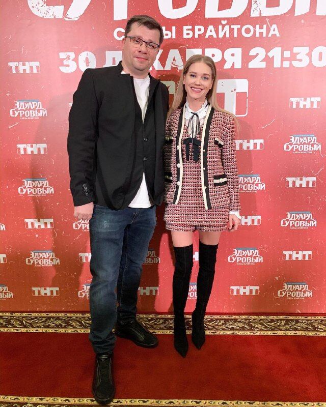 Гарик Харламов и его жена Кристина Асмус