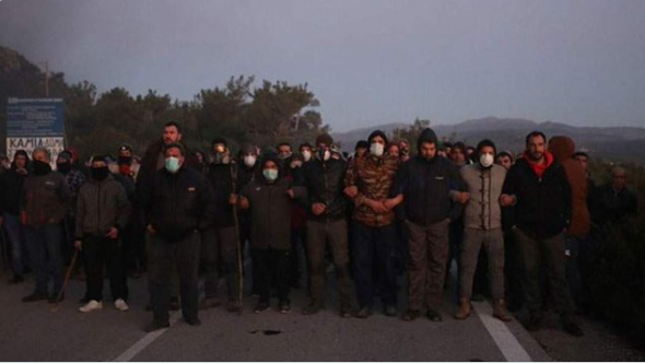 У Греції острови протестували проти мігрантів
