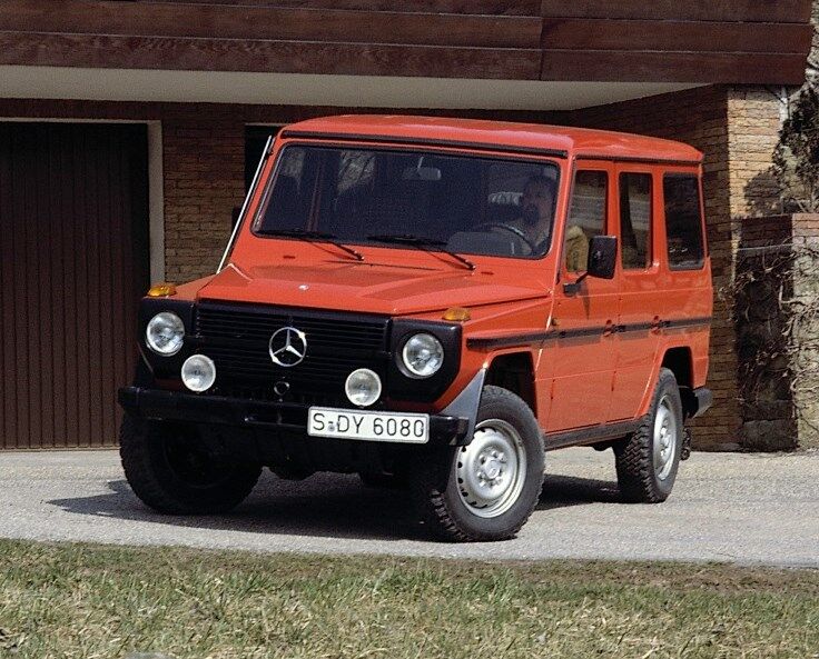 Mercedes G-class – почти ровесник Лада Нива