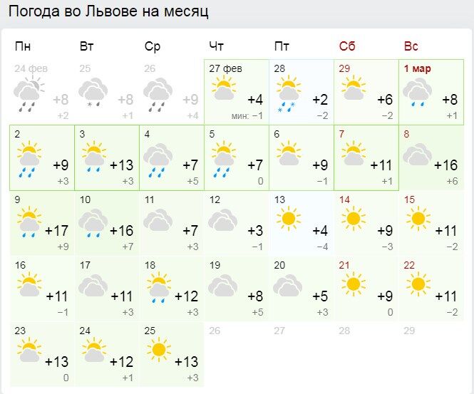 Весна-2020 придет в Украину с дождями и майской температурой: прогноз изменился